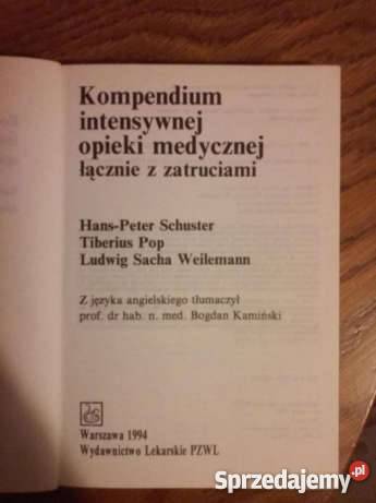 Kompedium intensywnej opieki med łącznie z zachodniopomorskie Goleniów