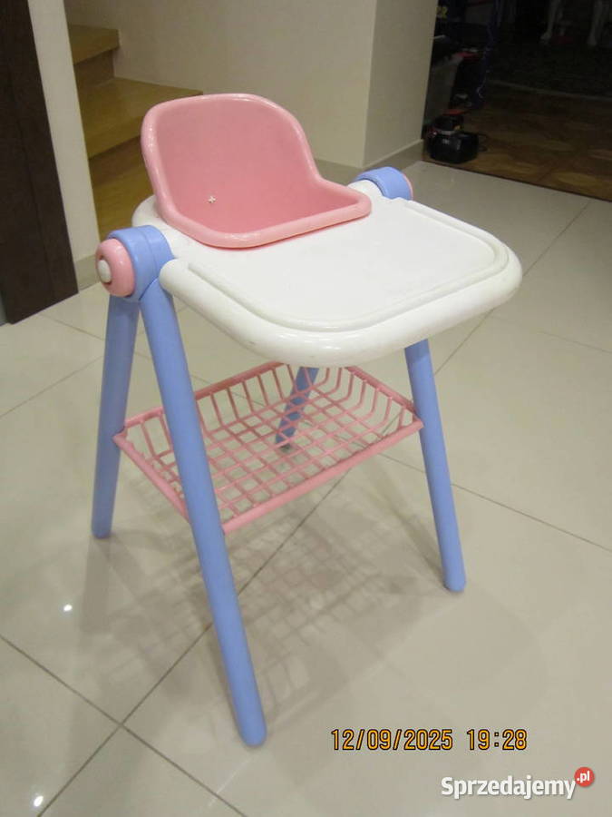Krzesełko do karmienia lalek Warszawa sprzedam