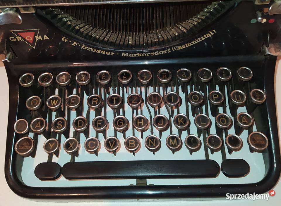 Maszyna do pisania Groma 1930