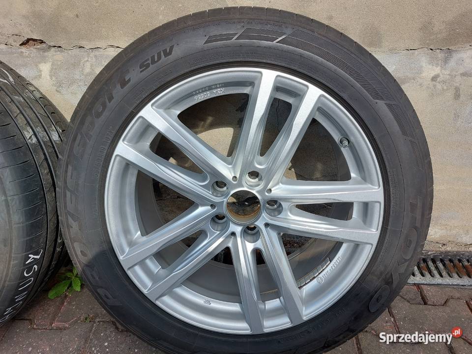 BMW E70 felgi i opony letnie 25550 R19 letnie Opony, koła, felgi Katowice sprzedam