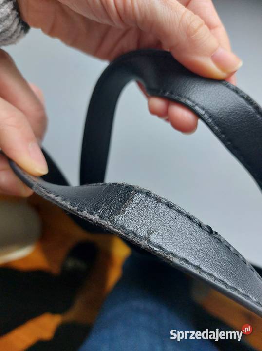 torebka Peterson czarna shopperka skóra Poznań