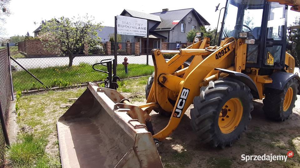 Wynajmę ładowarkę JCB 409 Wykopy, roboty ziemne pomorskie Zblewo