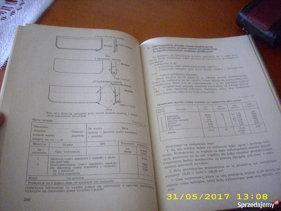 Druri Technologia krawiectwa Część ogólna js sprzedam