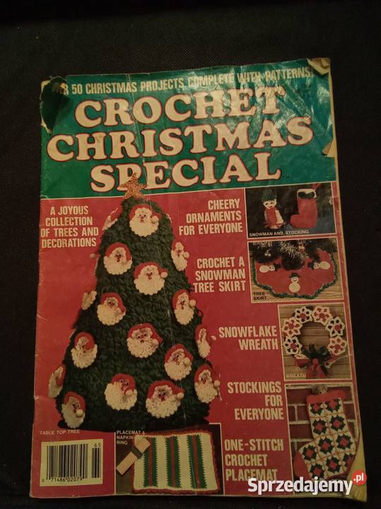 Crochet Christmas special angielsku 1986 Warszawa