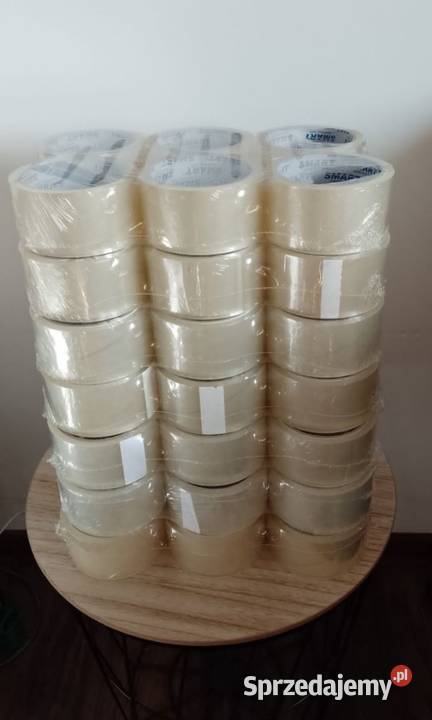Taśma pakowa SMART przezroczysta 36 rolki mocna Pszczyna