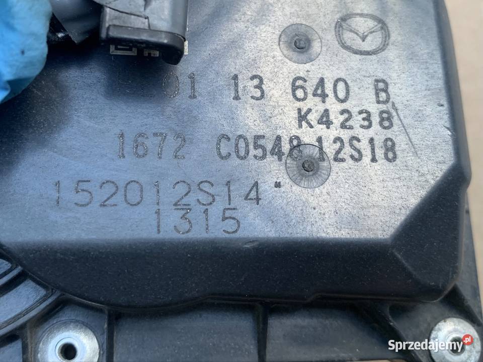PE0113640B przepustnica Mazda cx5 cx5 lift cx3 Rok produkcji 2015 Szczecin