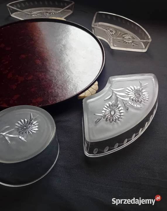 Kabaret art deco do przystawek z obrotową wielkopolskie Koźminek