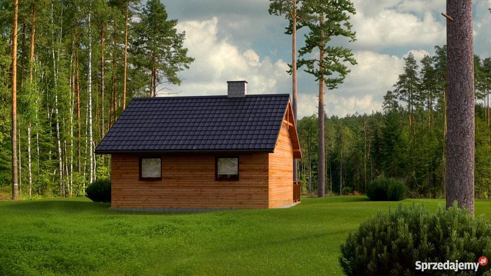 Projekt domu R14 drewniany Pozostałe Zielona Góra sprzedam