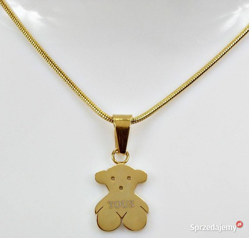 Łańcuszek Tous Nowość Miś Logo sprzedam