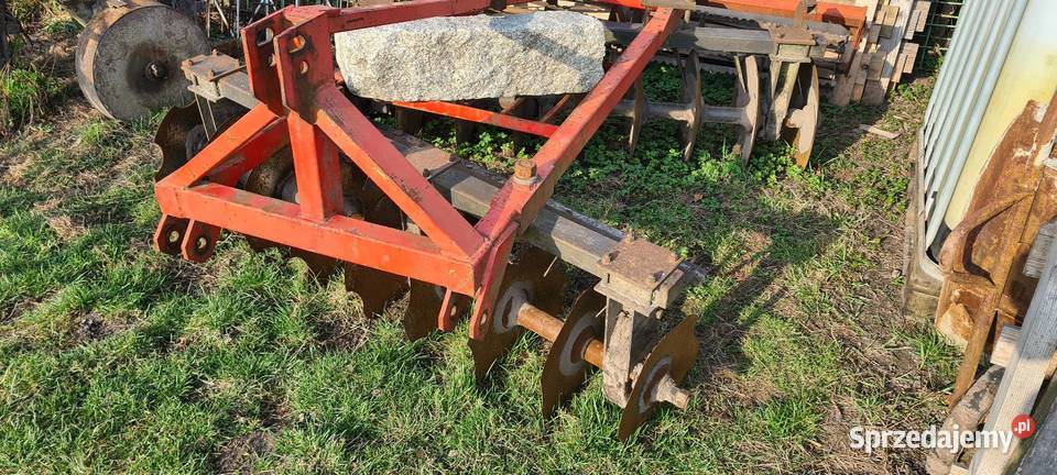 Brona talerzowa 2x9 wał strunowy 21m Tarnowska Wola