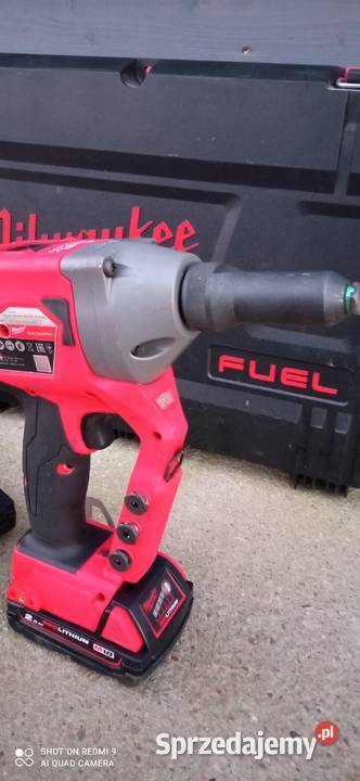 Nitownica akumulatorowa MILWAUKEE 18v 2x2Ah kujawsko-pomorskie Inowrocław sprzedam