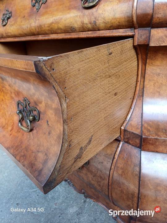 Oryginalna Witryna Ludwik Filip XIX XX w Meble Suchorzew