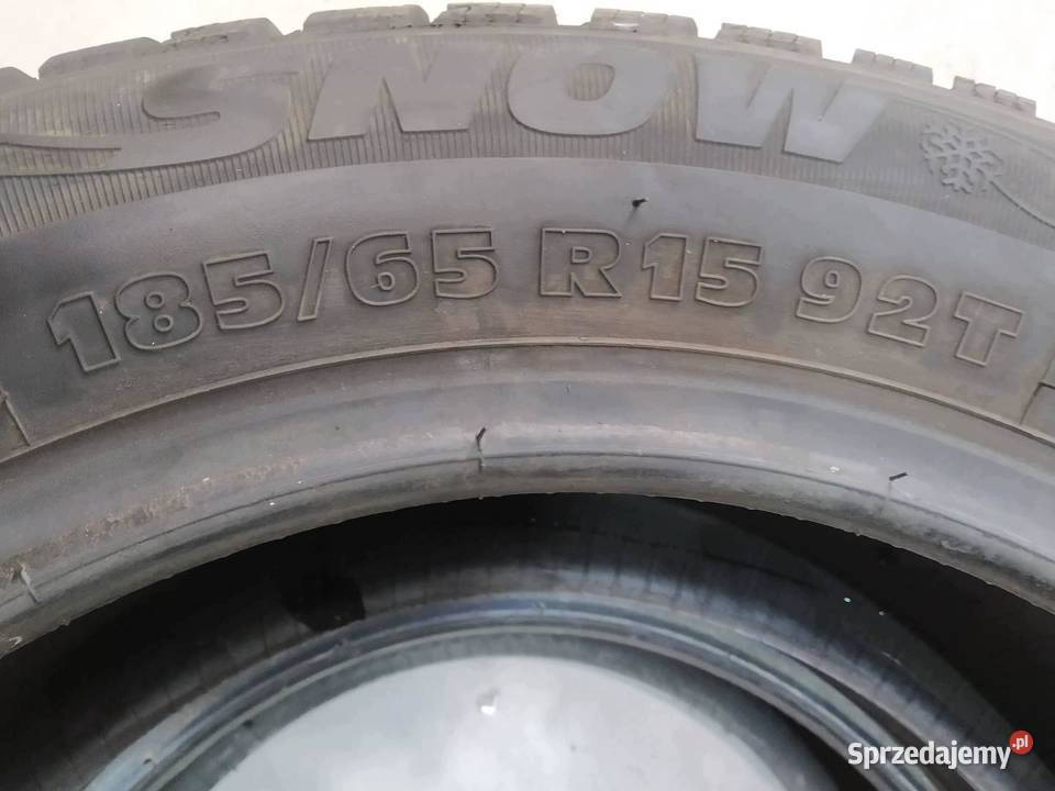 2x OPONA ZIMOWA KORMORAN SNOW 18565R15 5023 588 Samochodowe