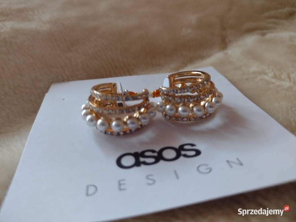 ASOS Bogato zdobione Kolczyki Dla kobiet Kraków sprzedam