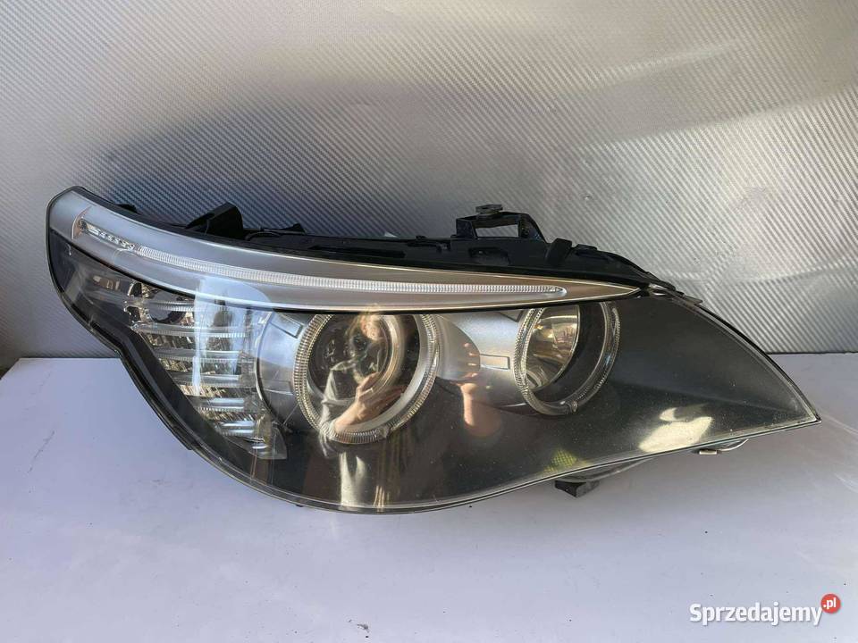 BMW E60 LIFT PRAWA LAMPA PRZÓD ZWYKŁA