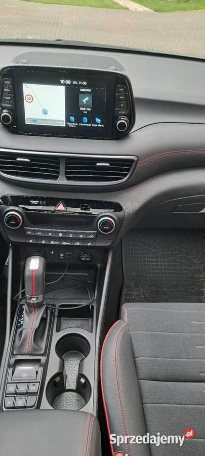 Hyundai Tucson NLine 177 Automat 2019 szary lubuskie