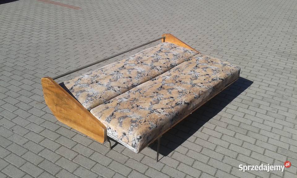 Kanapa PRL proj Janusz Różański design lata 6070 Meble pomorskie Gdynia