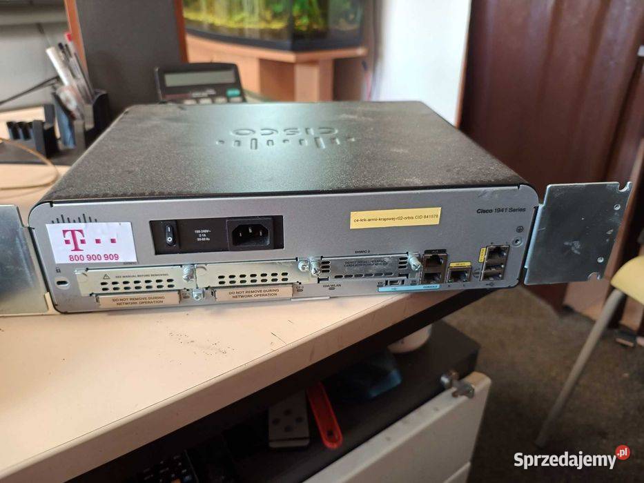 Router CISCO 1941 Internet i komunikacja Kraków
