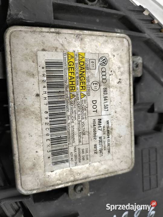 LAMPA PRZÓD PRAWA XENON LIFT 4F0941004CP Audi A6