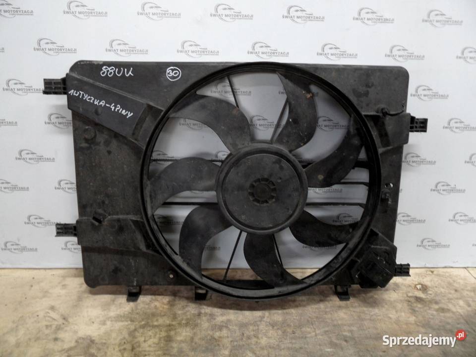 OPEL ASTRA J LIFT 14r wentylator chłodnicy Części samochodowe świętokrzyskie