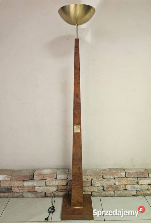 STYLOWA lampa wolnostojąca fornir ORZECH 190