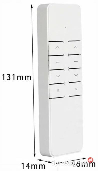 Pilot do rolet żaluzji kurtyn bram RF 433 MHz Zawadzkie