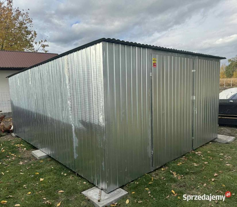 GARAŻ BLASZANY 3x5 II gatunek PRODUCENT POLSKA 133zł/m2 Kraków