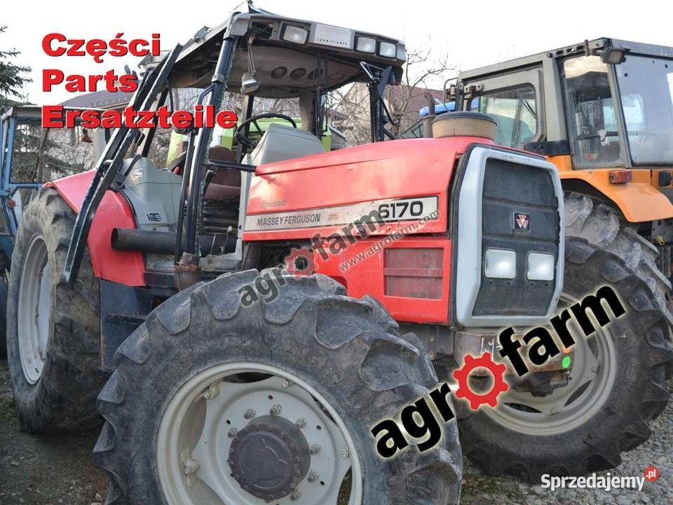 Massey Ferguson 6170 części skrzynia biegów oś Pozostałe Byków sprzedam