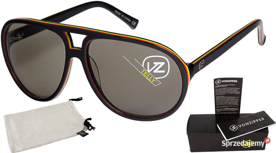 Okulary przeciwsłoneczne Włoskie Von Zipper Okulary Moda i Styl Dąbrowa Górnicza