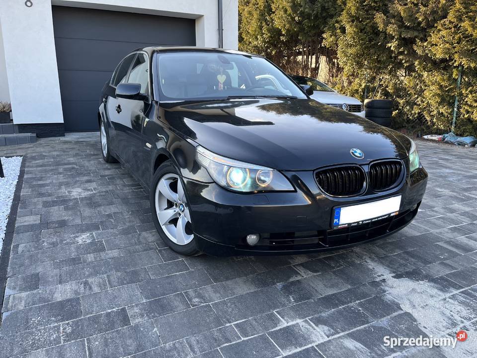 BMW E60 30D Automat Czarna Sedan Zadbana kujawsko-pomorskie Toruń