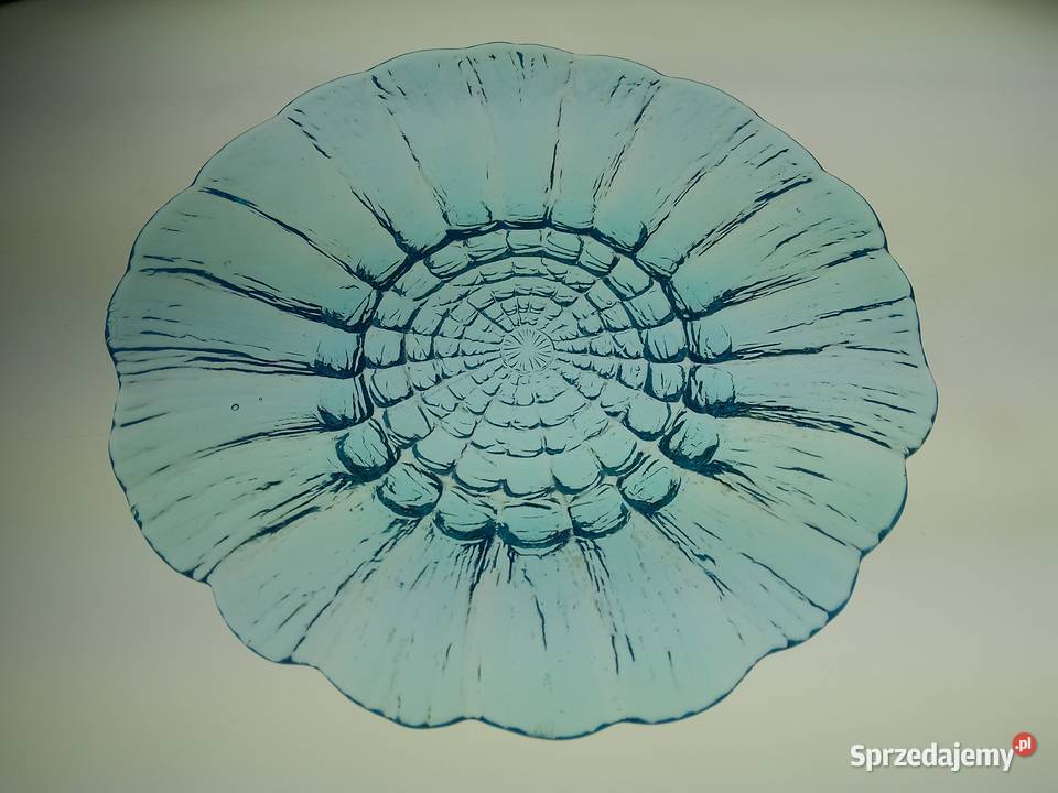 Frost talerz Cora patera niebieska 175 Szkło Warszawa