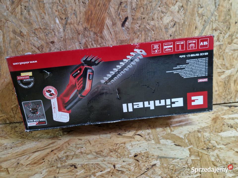 NOŻYCE DO TRAWY I ŻYWOPŁOTU GECG18100LiSoloxch Elektryczne Głogowa