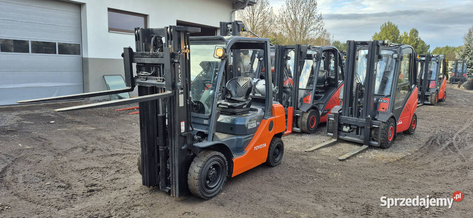 Wózek Widłowy Toyota 8FGF25 2012 Triplex 470m gaz mazowieckie