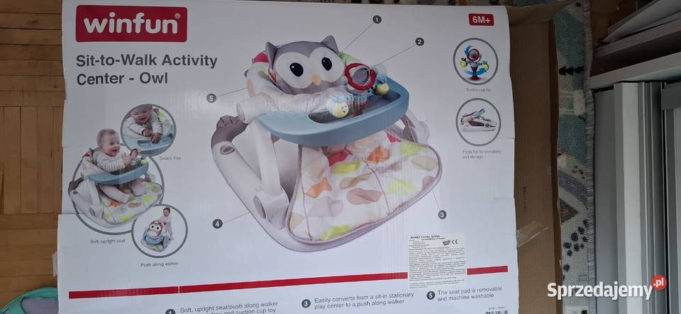 Winfun siedzisko chodzik 2w1 Dla niemowląt Lublin