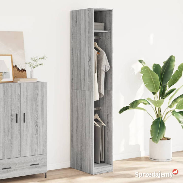 Szafa szary dąb sonoma 30x50x200 materiał Warszawa