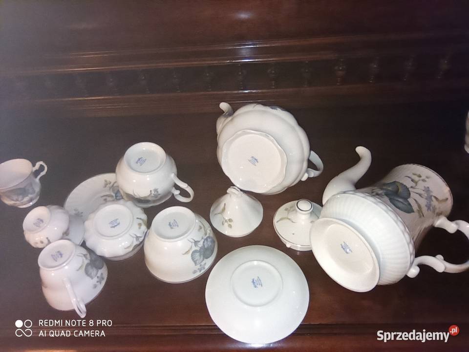 Filiżanka Mayfair Pottery Made in England Biała Gdańsk sprzedam