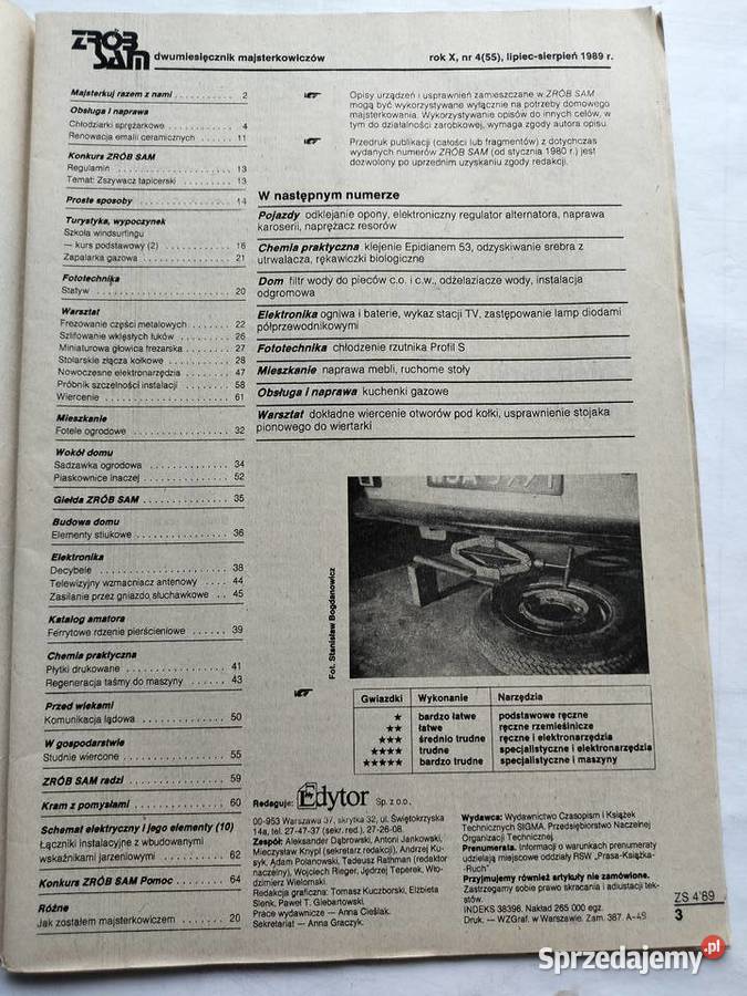 Zrób sam czasopisma 1981 1990r