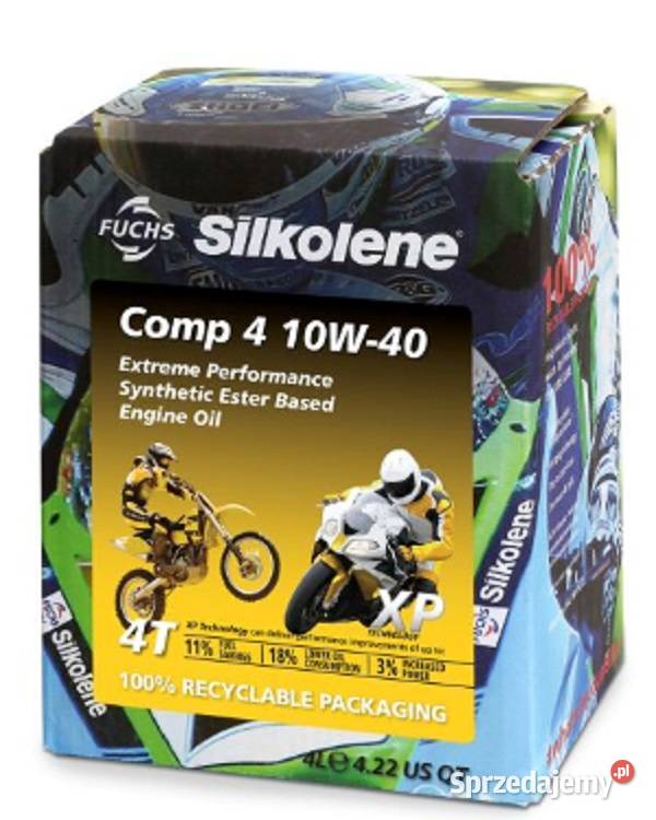 OLEJ 4T SILKOLENE COMP 4 SAE 10W40 4L warmińsko-mazurskie Mrągowo