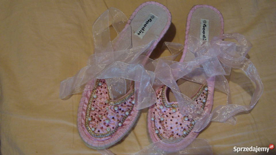 Buty letnie damskie GOODIN wiązane tasiemką mazowieckie Ostrołęka