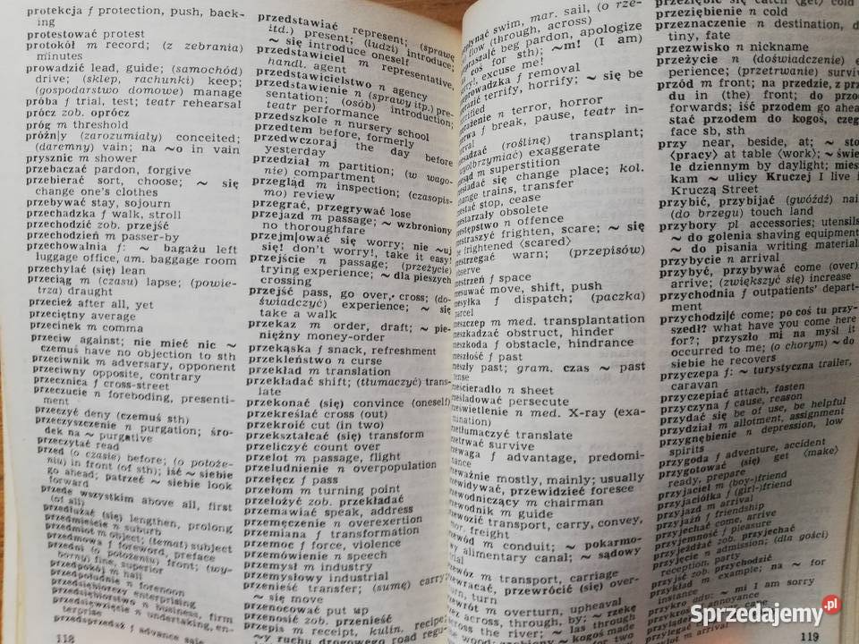 AngielskoPolski Polsko Angielski słownik minimum Kraków