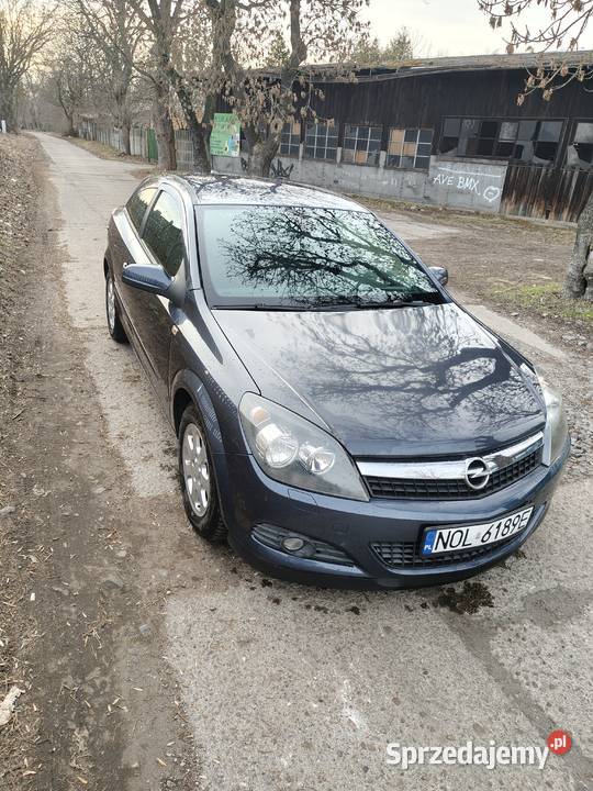 Opel Astra H GTC 16 benzyna bogata wersja benzyna wielkopolskie Piła
