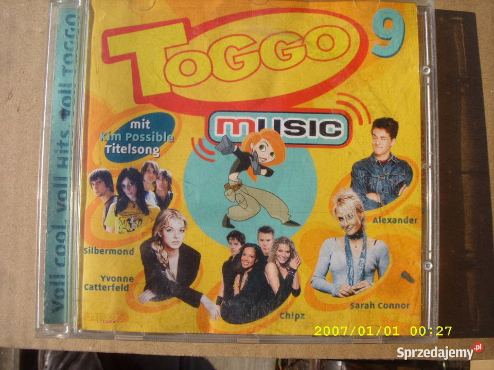 Skladanka TOGGO 9MUSIC SONY BMG CD Wołów