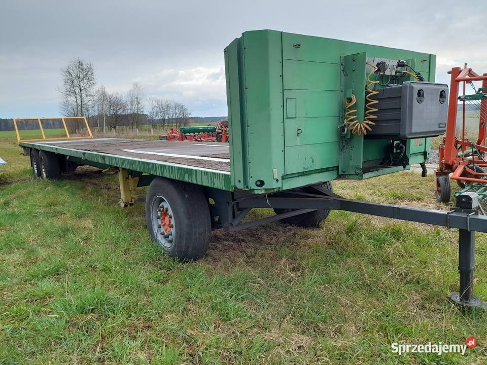 Naczepa platforma przyczepa wózek dolly Schmitz Przyczepy rolnicze Curyn