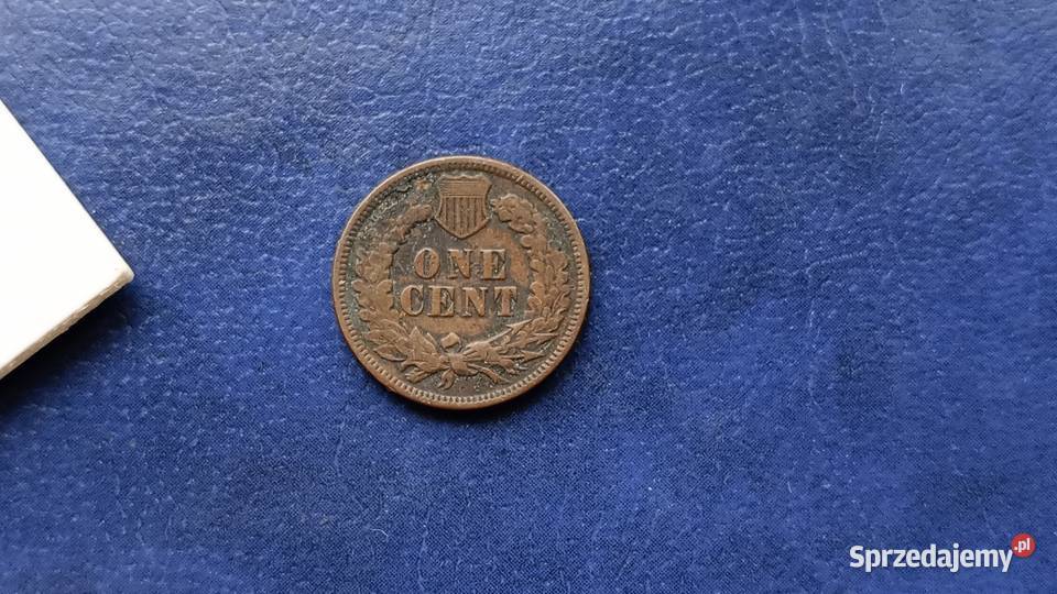 Stare monety 1 cent 1908 USA podkarpackie sprzedam