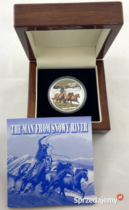 Srebrna moneta The Man From Snowy River 1oz Warszawa sprzedam