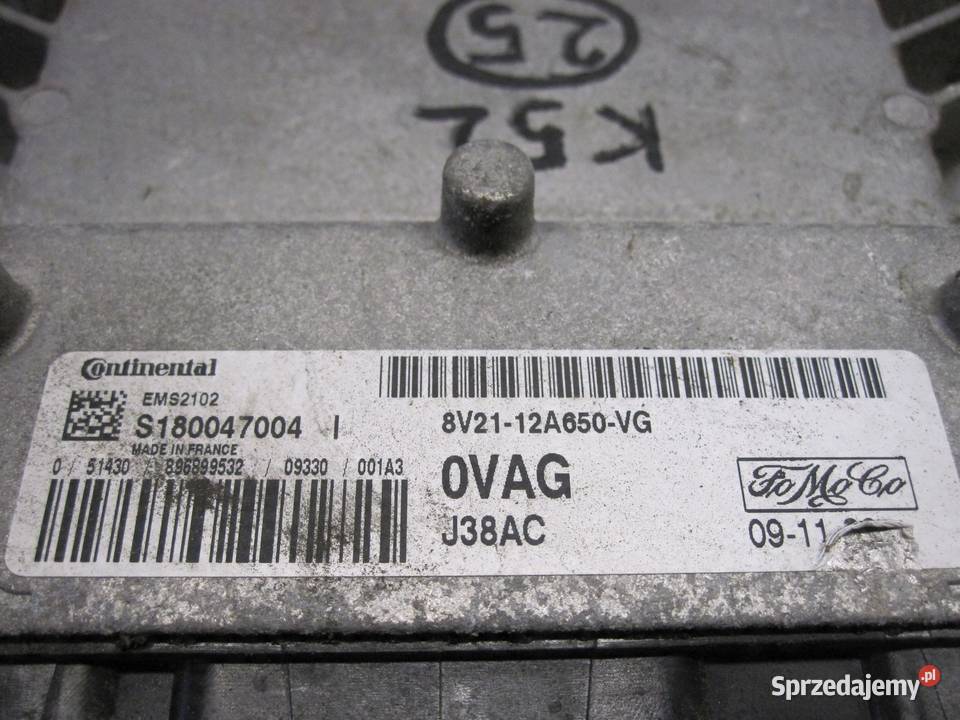 FORD FIESTA MK7 VII komputer sterownik silnika