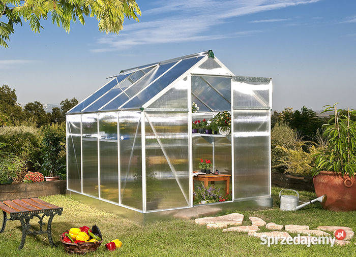 HECHT GREENHOUSE SZKLARNIA OGRODOWA ALUMINIOWA Opalenica