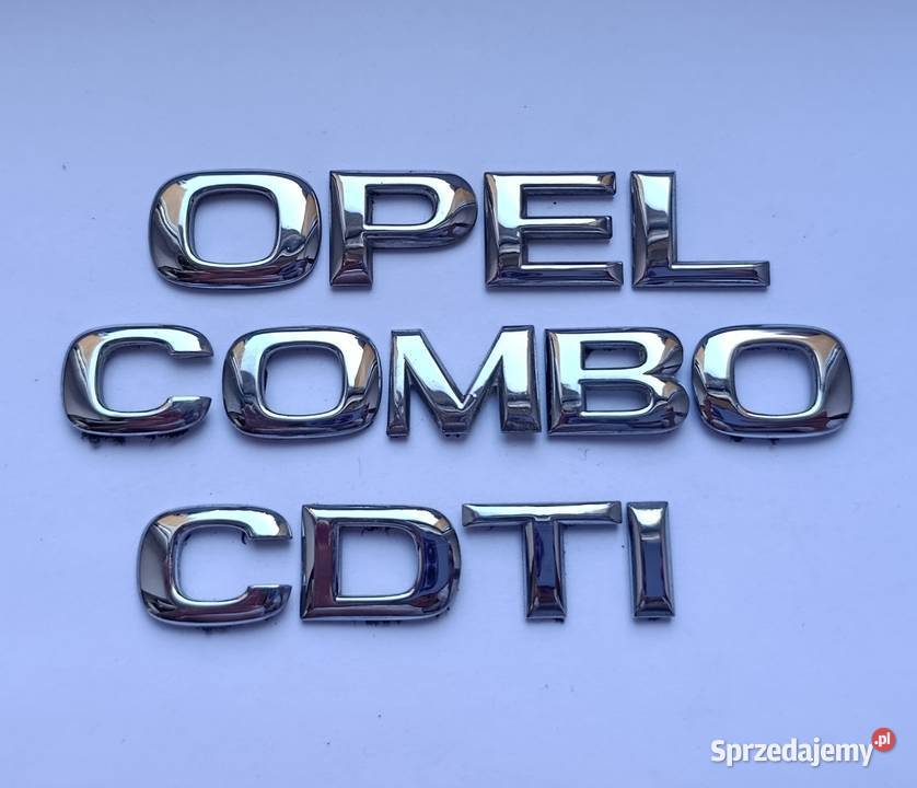Napis emblemat Opel Combo C cdti 0111r osobowe kujawsko-pomorskie Lipno