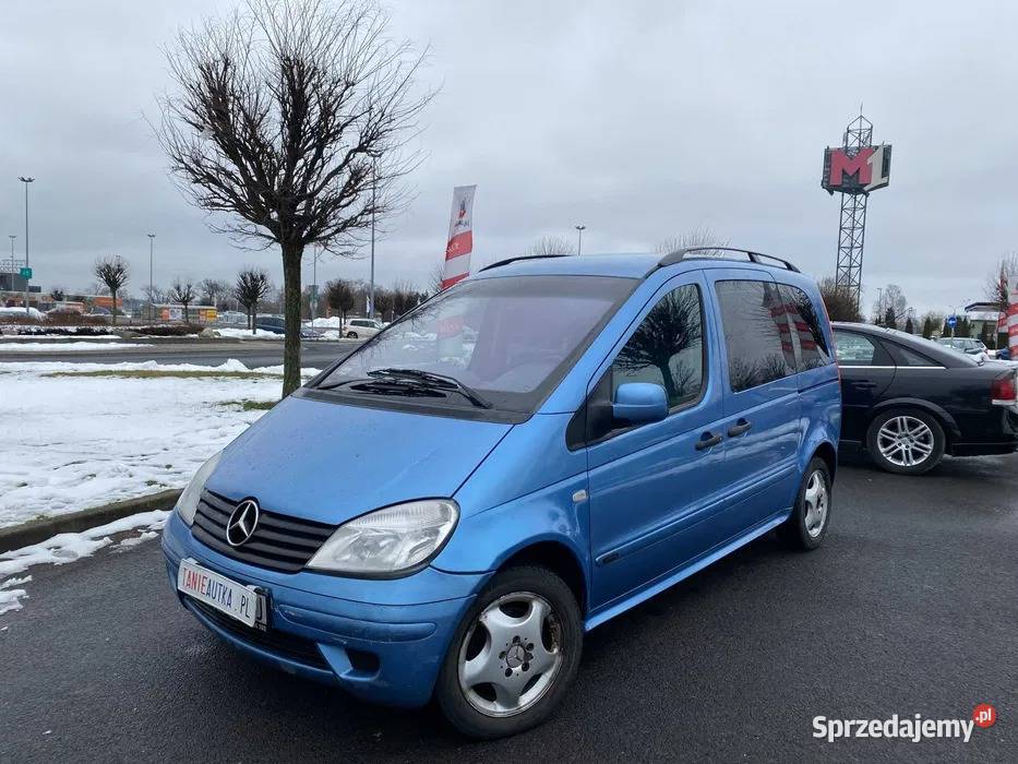 Mercedes Vaneo 16 Benzyna 2002 7 OSOBOWY Łódź