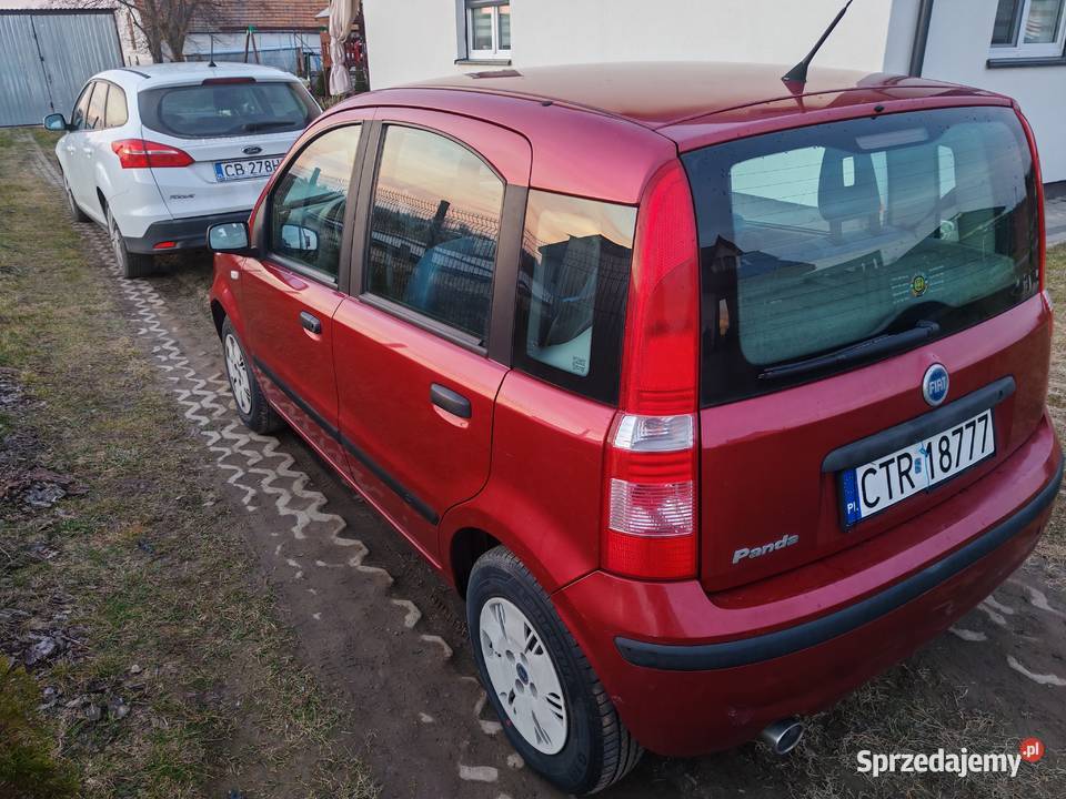 FIAT PANDA 12 20045r 80 tkm przebieg zadbany serwisowany w ASO Bydgoszcz
